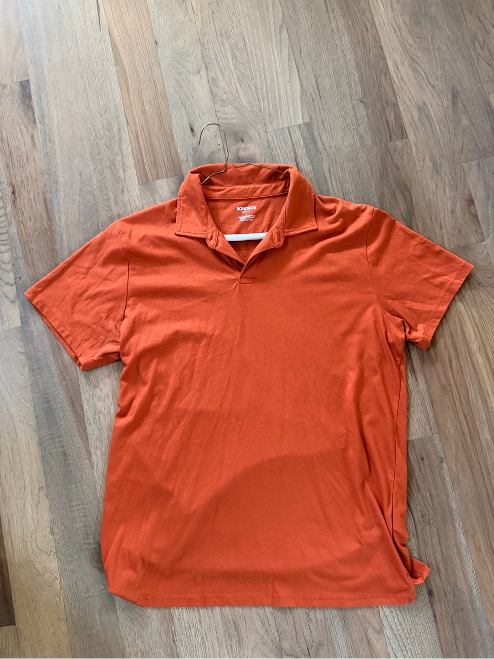 Bombas Orange Short-Sleeve Polo